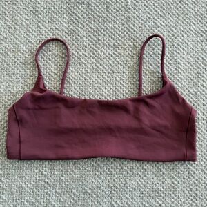 Left On Friday Pool Days Top Desert Plum Size L